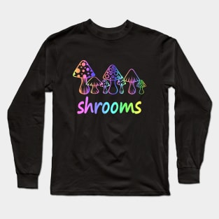 COLORFUL Magic Mushroom Long Sleeve T-Shirt